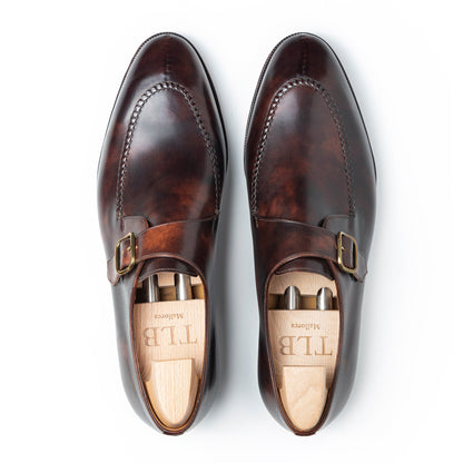 TLB Mallorca leather shoes - Men's monk shoes 