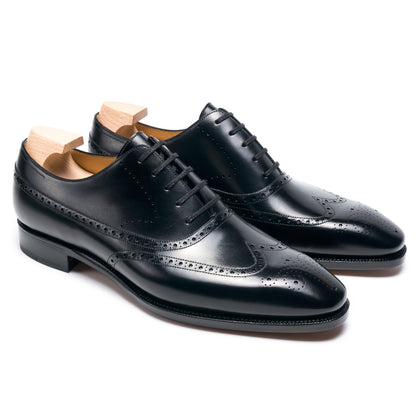 TLB Mallorca leather shoes 205 / VAN GOGH / BOXCALF BLACK