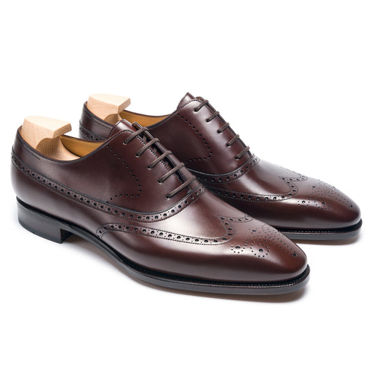 TLB Mallorca leather shoes 205 / VAN GOGH / VEGANO DARK BROWN