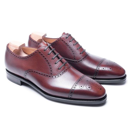 TLB Mallorca leather shoes 206 / VAN GOGH / HATCH GRAIN TAN
