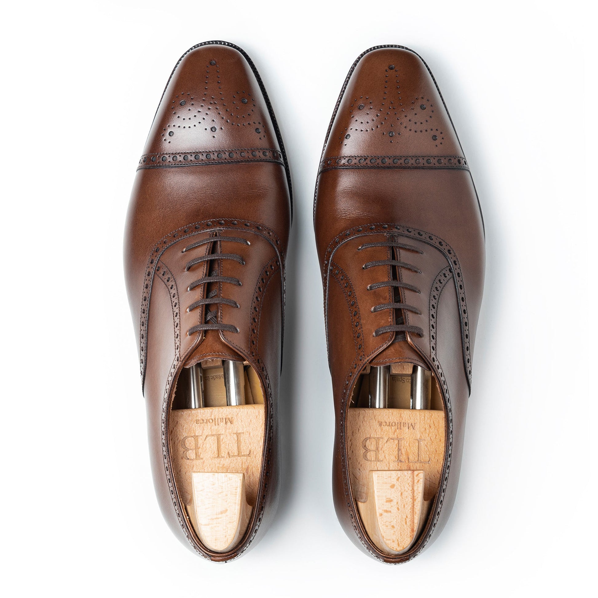 TLB Mallorca leather shoes - Men's oxford shoes 