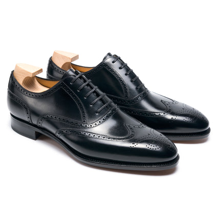 TLB Mallorca leather shoes 211 / GOYA / BOXCALF BLACK