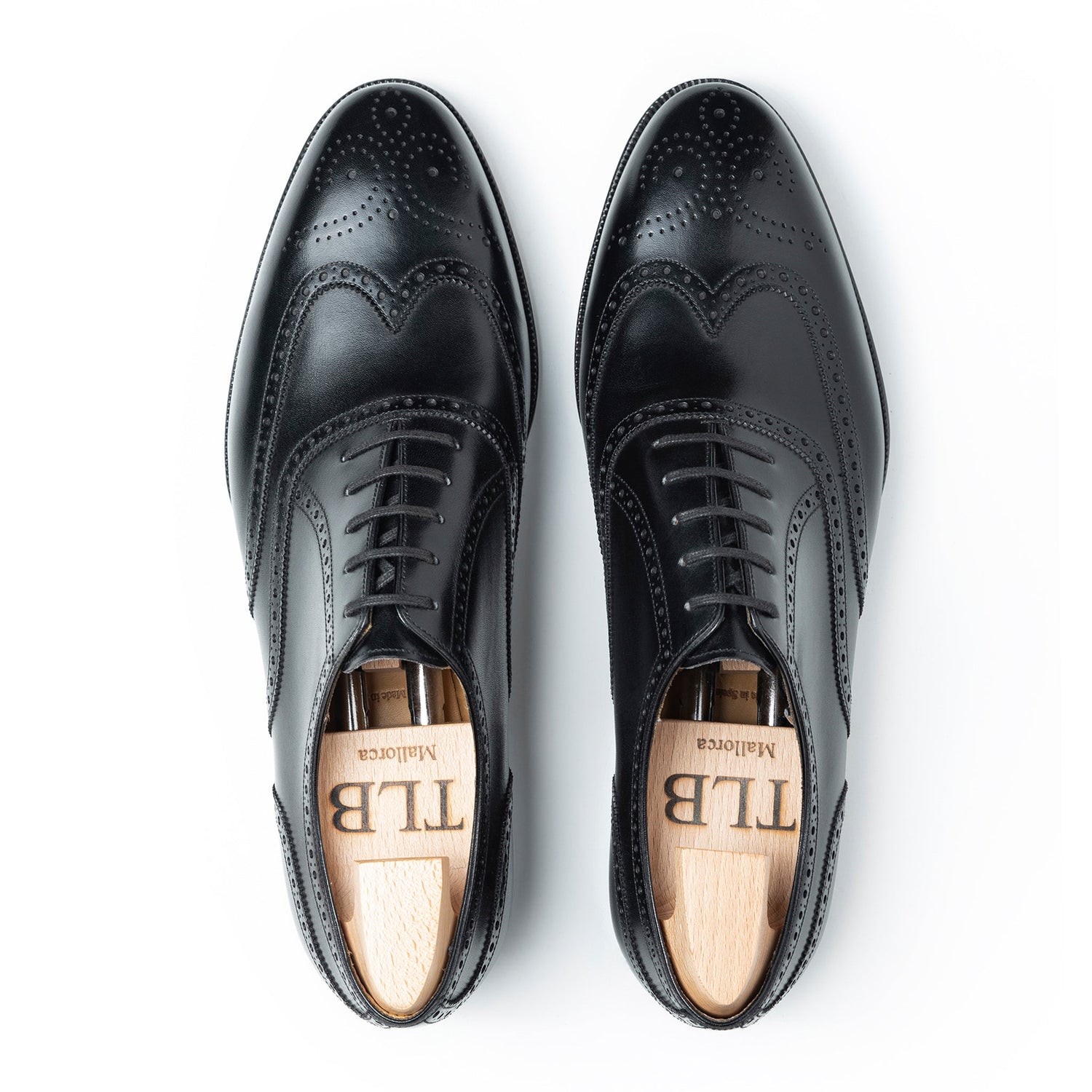 TLB Mallorca leather shoes - Men's wingtip shoes 