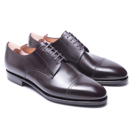 TLB Mallorca leather shoes 216 / GOYA / BOXCALF BROWN