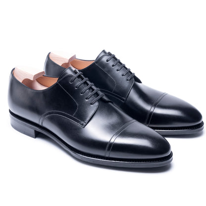 TLB Mallorca leather shoes 216 / GOYA / BOXCALF BLACK