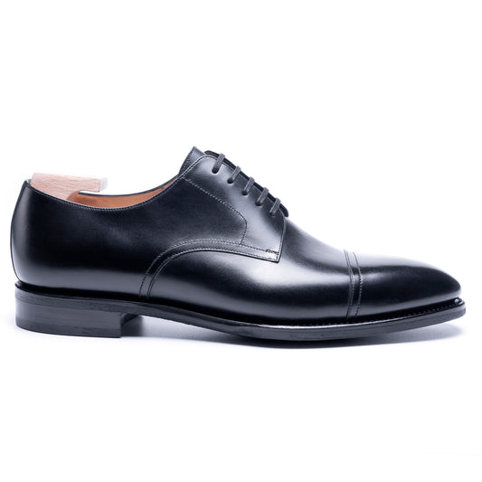 TLB Mallorca leather shoes 216 / GOYA / BOXCALF BLACK