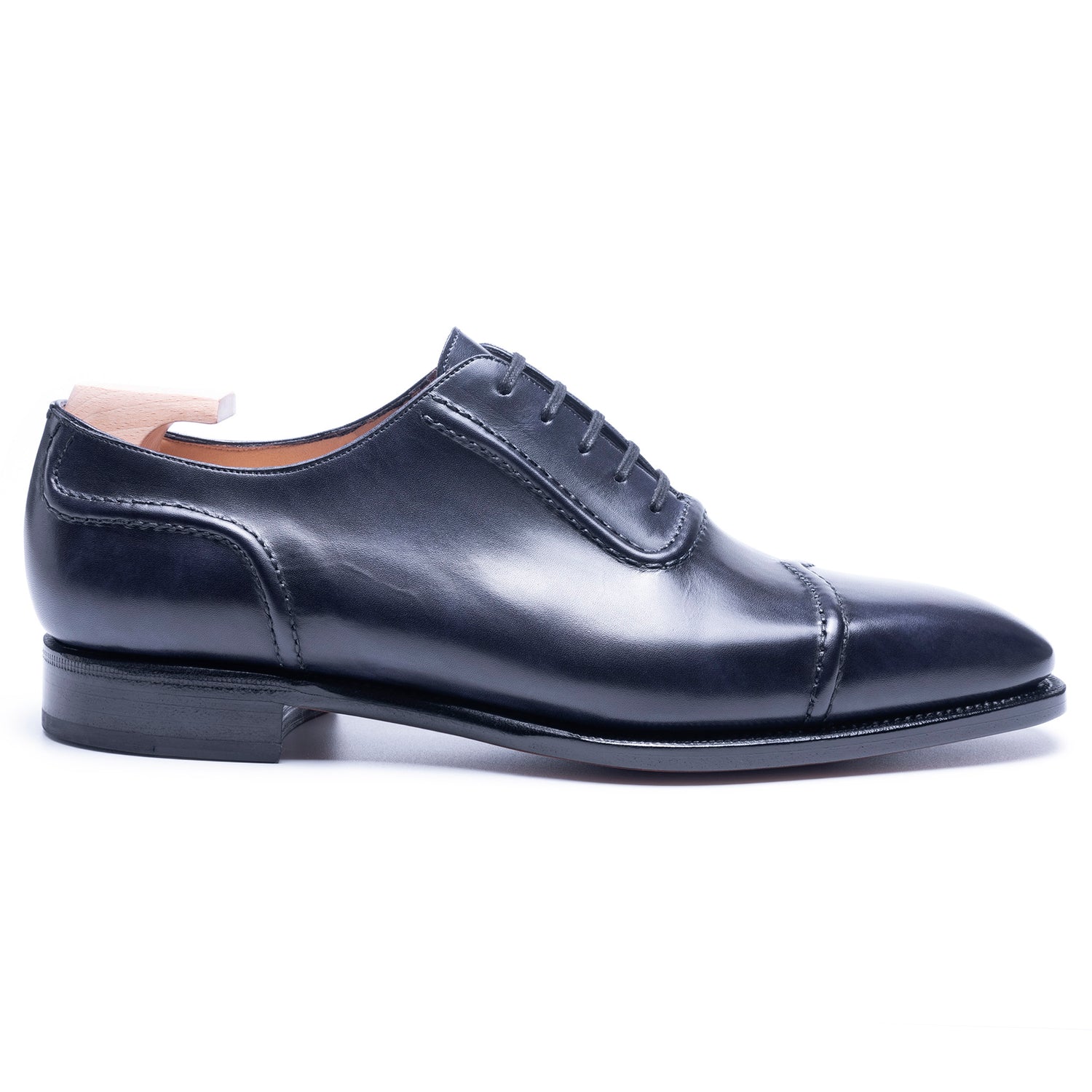 TLB Mallorca leather shoes 218 / PICASSO / VEGANO NAVY