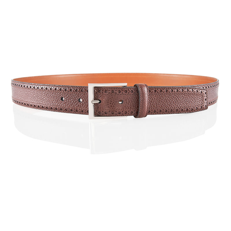 TLB Mallorca leather shoes 2306 / COUNTRY CALF BROWN