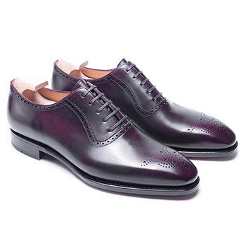 TLB Mallorca leather shoes 237 / PICASSO / MUSEUM CALF BURGUNDY