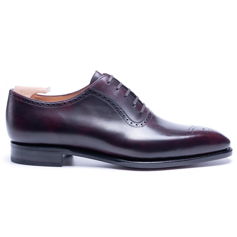 TLB Mallorca leather shoes 237 / PICASSO / MUSEUM CALF BURGUNDY