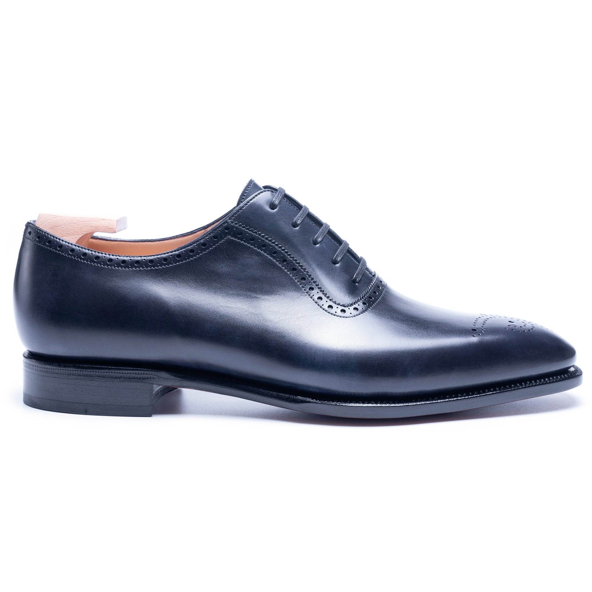TLB Mallorca leather shoes 237 / PICASSO / VEGANO NAVY