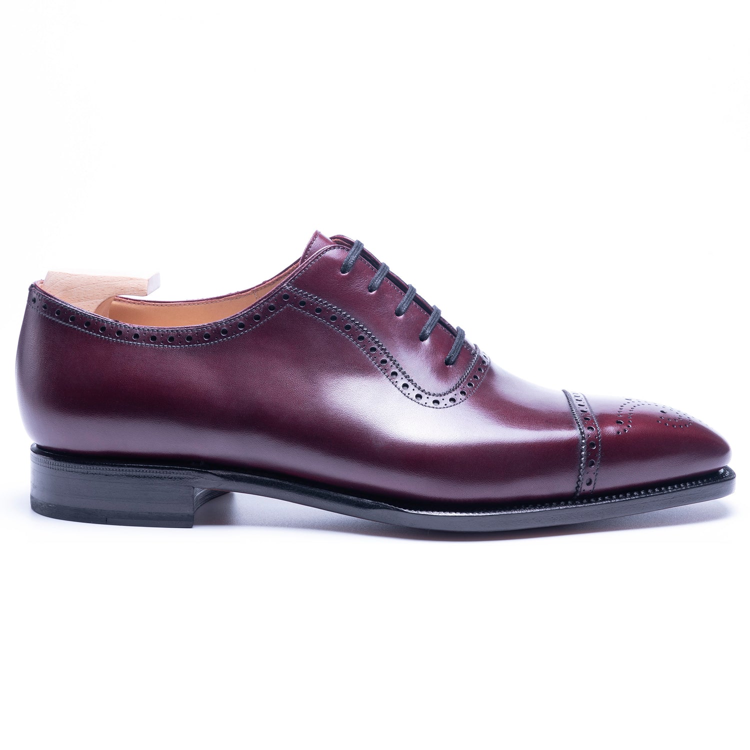 TLB Mallorca leather shoes 240 / PICASSO / VEGANO BURGUNDY