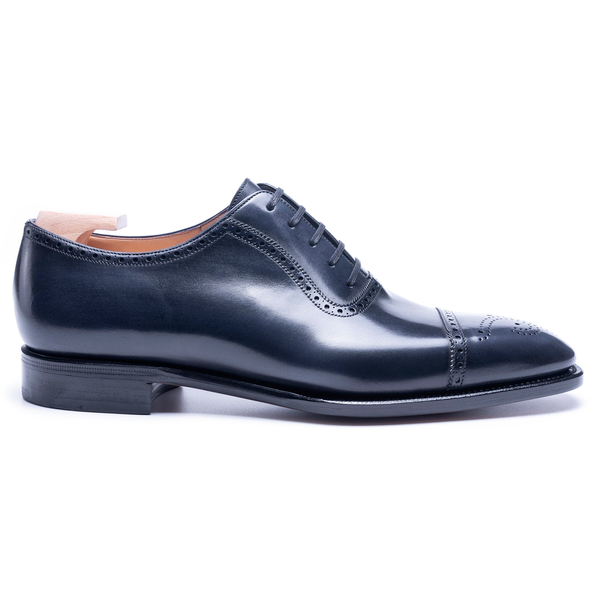 TLB Mallorca leather shoes 240 / PICASSO / VEGANO NAVY