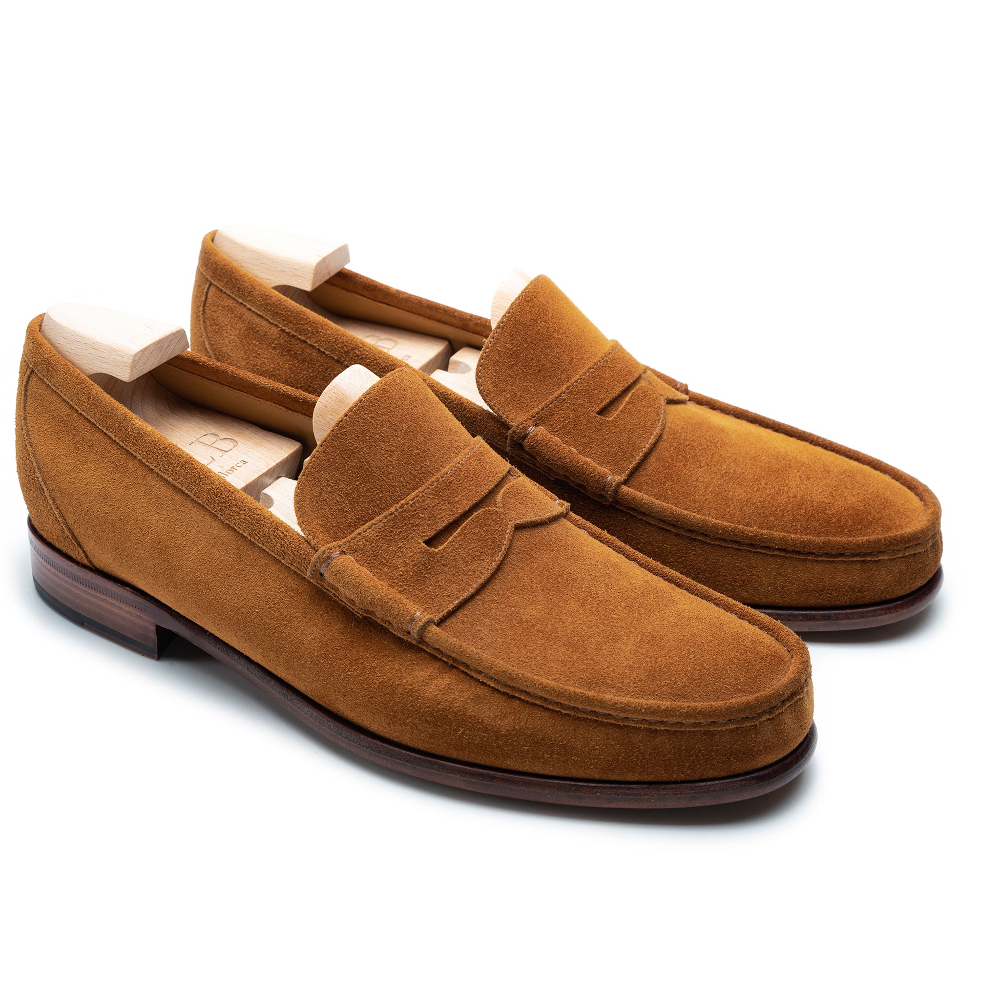 TLB Mallorca Oxford loafers | Men's Oxford shoes | Model 2510 suede brown