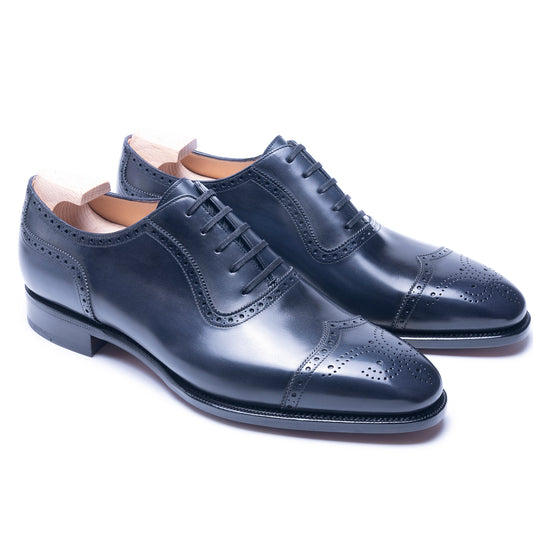 TLB Mallorca leather shoes 269 / PICASSO / VEGANO NAVY
