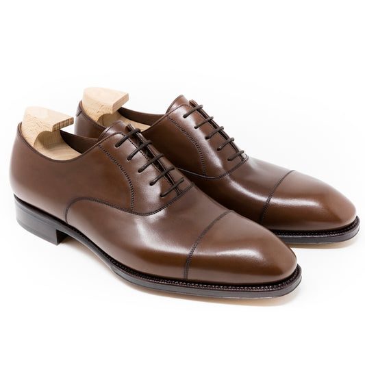 TLB Mallorca leather shoes 502 / ALAN / VEGANO BROWN
