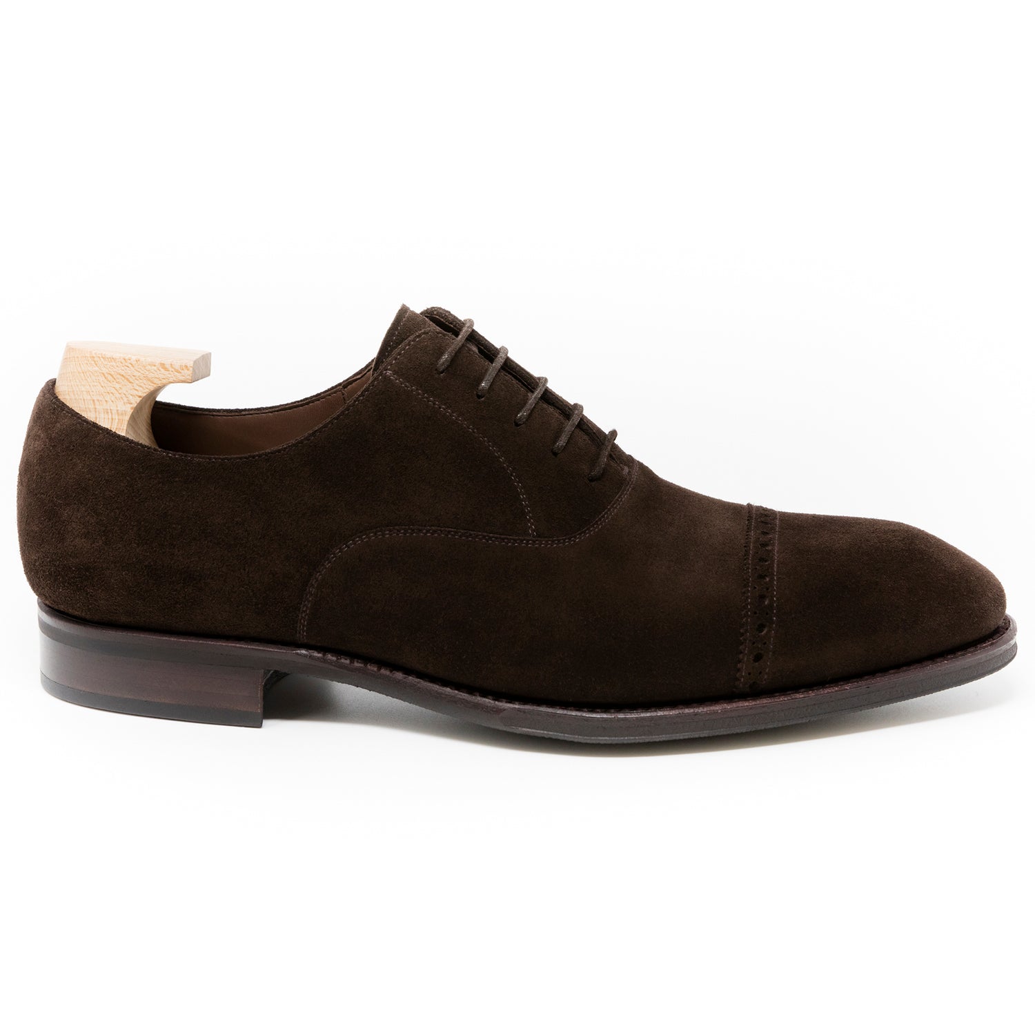 TLB Mallorca leather shoes 503 / ALAN / SUEDE BROWN