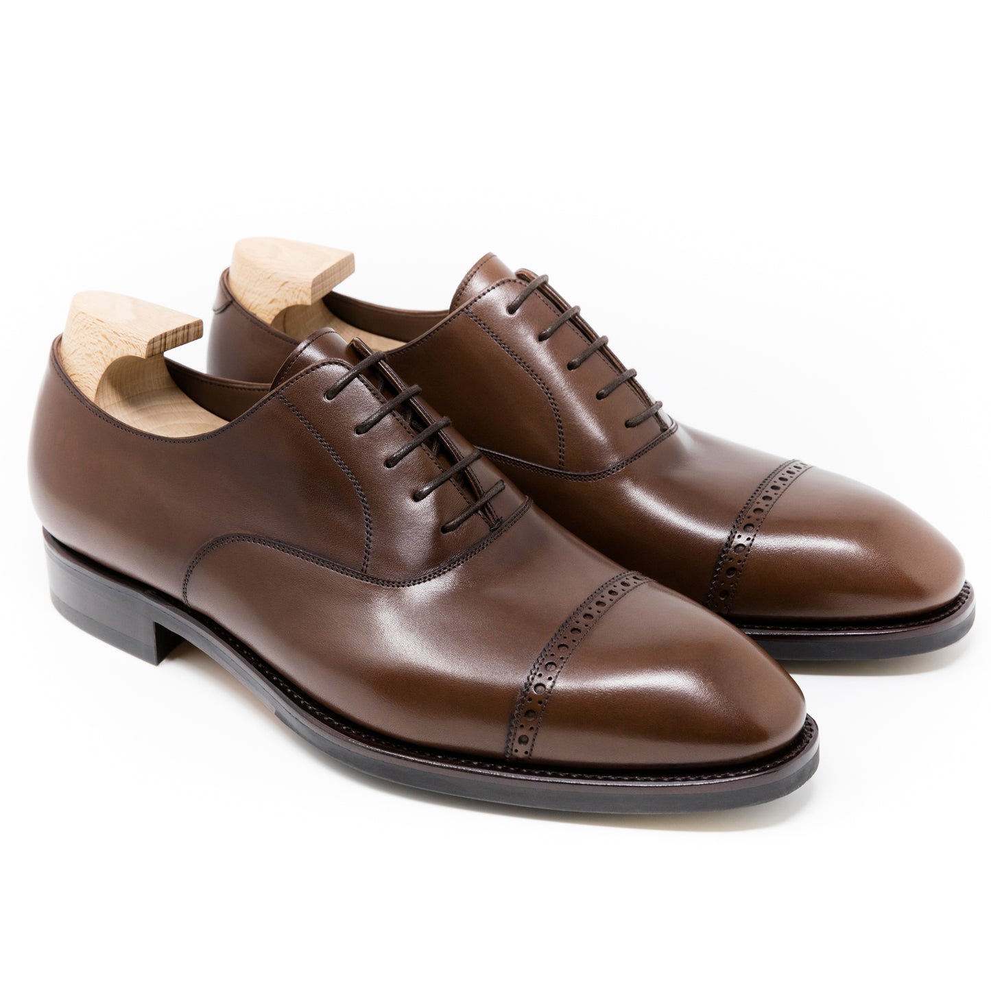 TLB Mallorca leather shoes 503 / ALAN / VEGANO BROWN