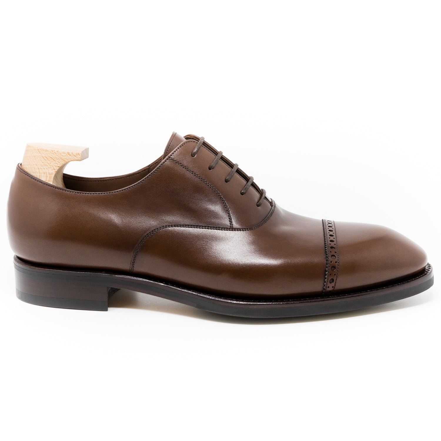 TLB Mallorca leather shoes 503 / ALAN / VEGANO BROWN