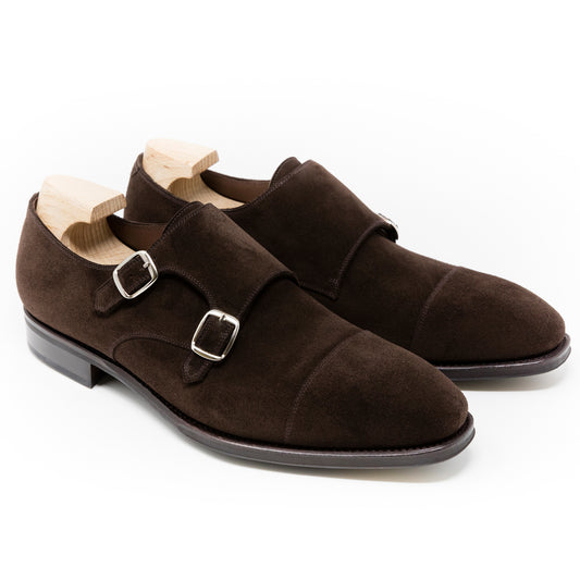 TLB Mallorca leather shoes 506 / ALAN / SUEDE BROWN