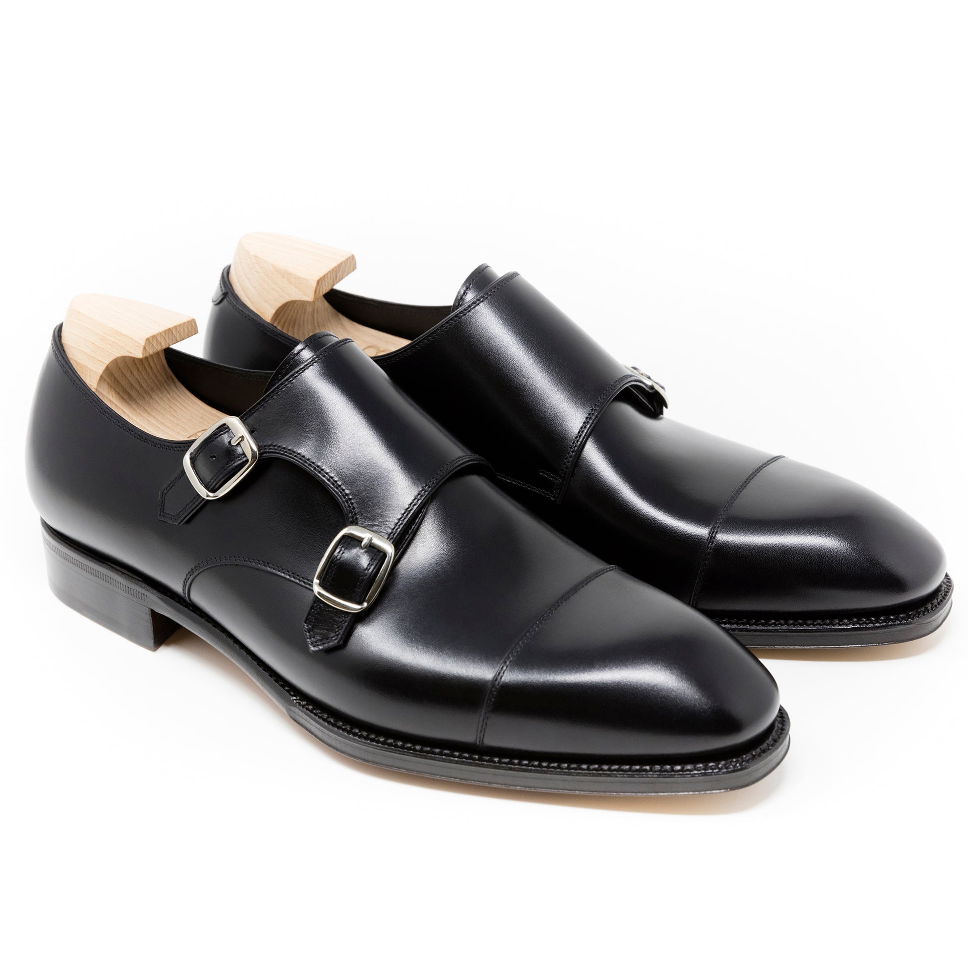 TLB Mallorca leather shoes 506 / ALAN / BOXCALF BLACK