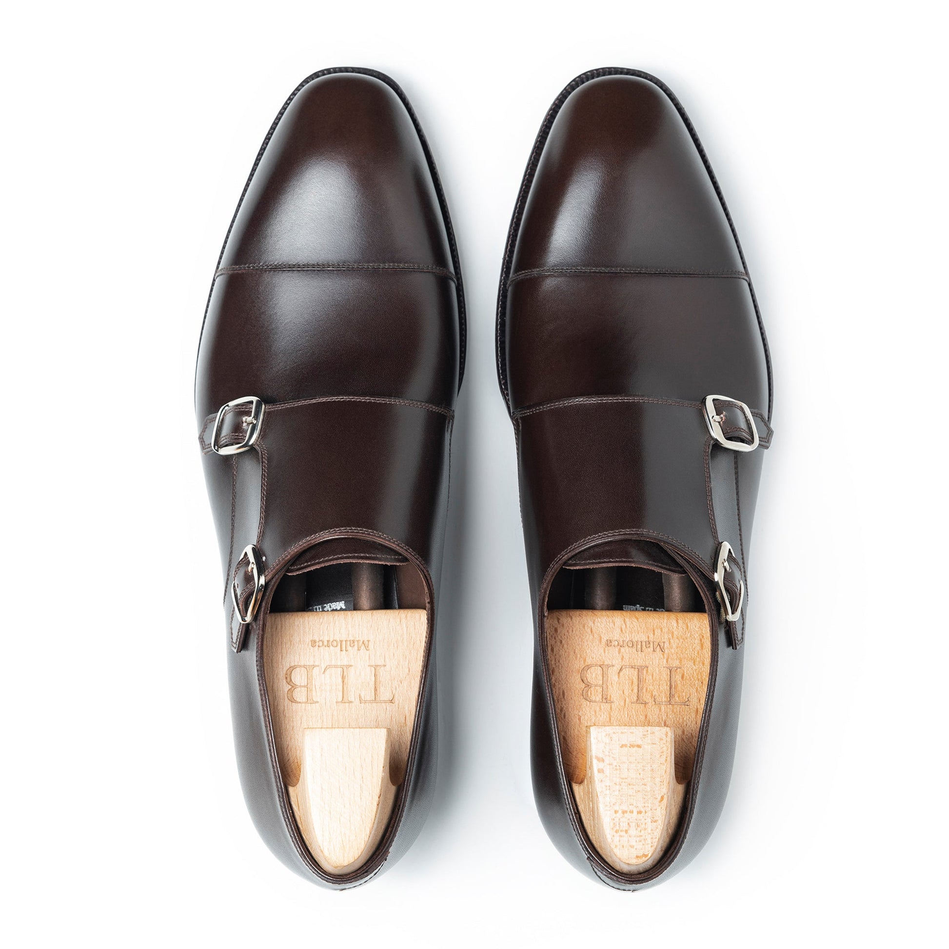 TLB Mallorca leather shoes - Men's monk shoes