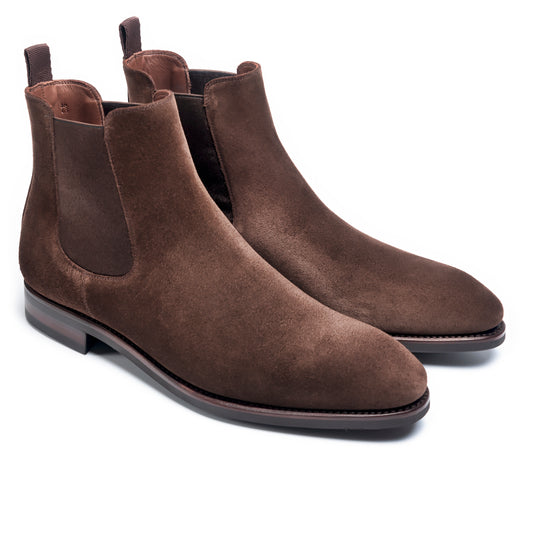 TLB Mallorca leather shoes 511 / ALAN / SUEDE BROWN