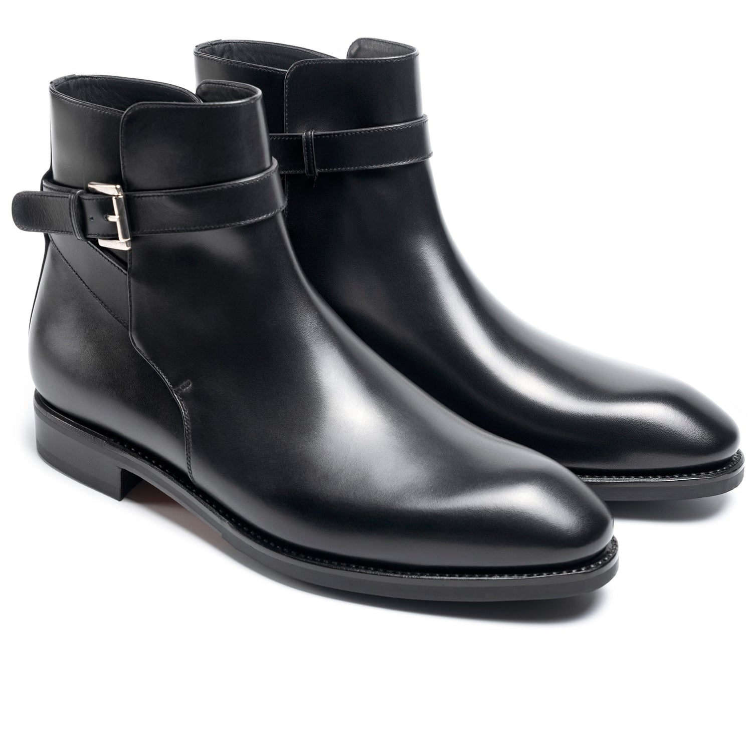 TLB Mallorca leather shoes 513 / ALAN / BOXCALF BLACK