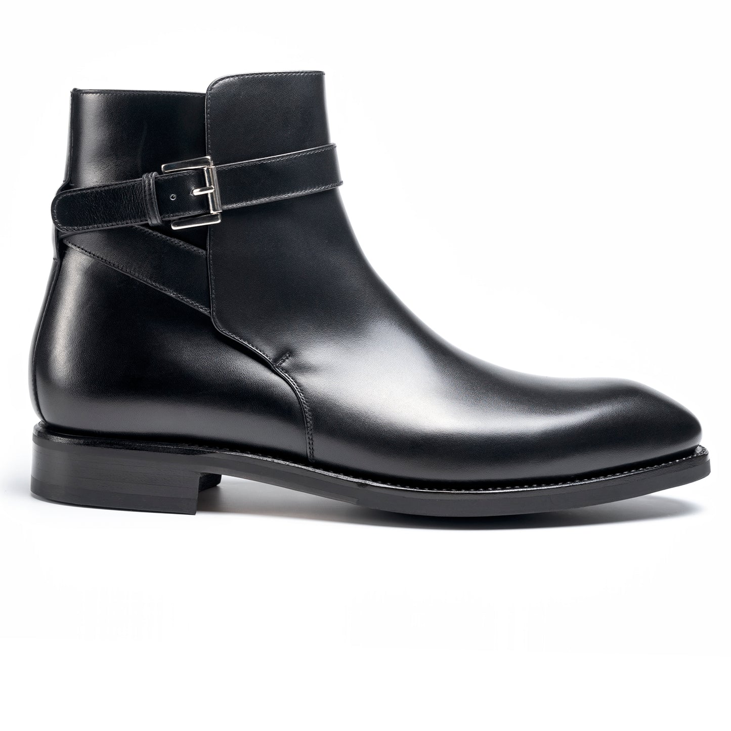 TLB Mallorca leather shoes 513 / ALAN / BOXCALF BLACK