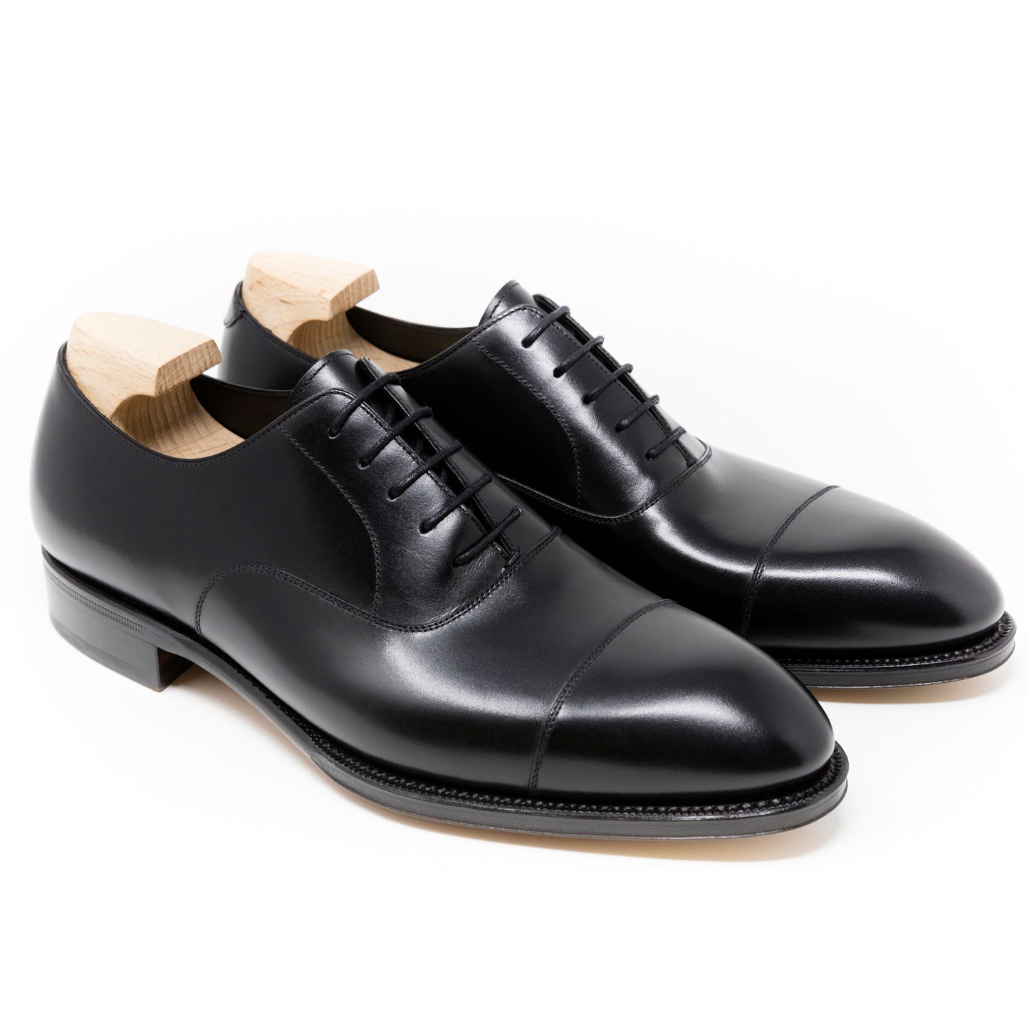 TLB Mallorca leather shoes 516 / OLIVER / BOXCALF BLACK