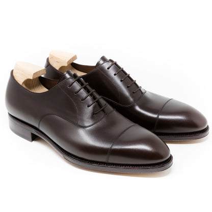 TLB Mallorca leather shoes 616 / OLIVER / BOXCALF BROWN