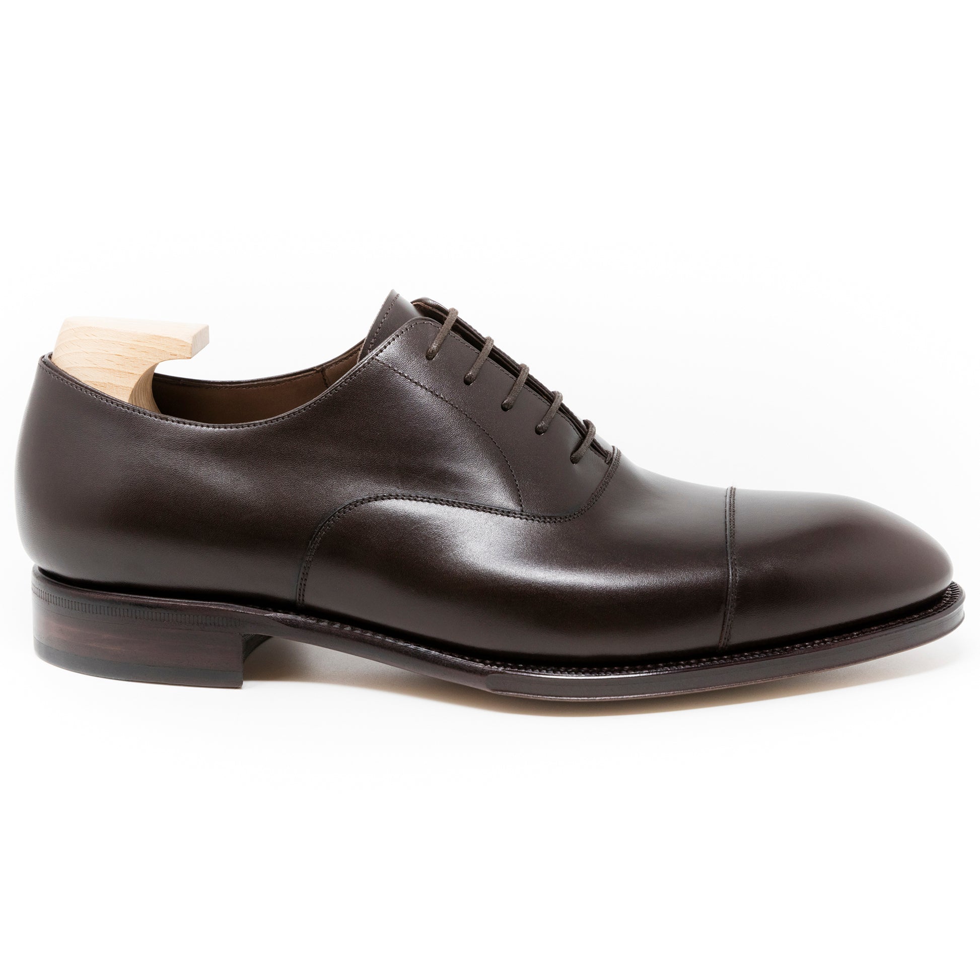 TLB Mallorca leather shoes 616 / OLIVER / BOXCALF BROWN