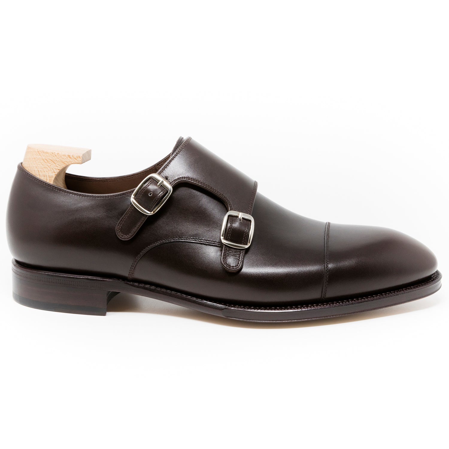 TLB Mallorca leather shoes 517 / OLIVER / BOXCALF BROWN
