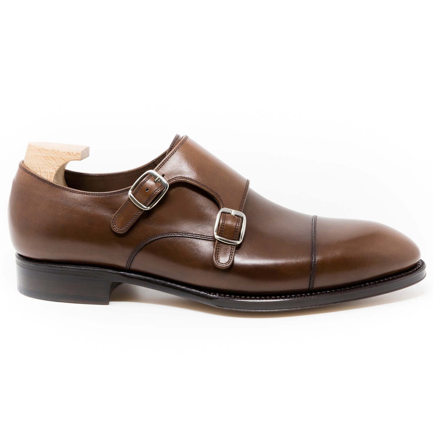 TLB Mallorca leather shoes 517 / OLIVER / VEGANO BROWN