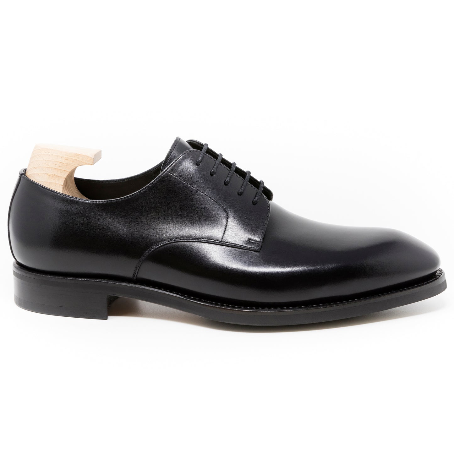 TLB Mallorca leather shoes 528 / ALAN / BOXCALF BLACK