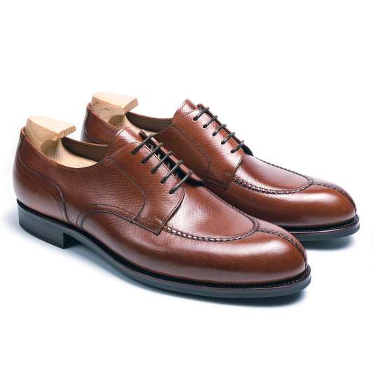 TLB Mallorca leather shoes 534 / HOWARD / HATCH GRAIN TAN