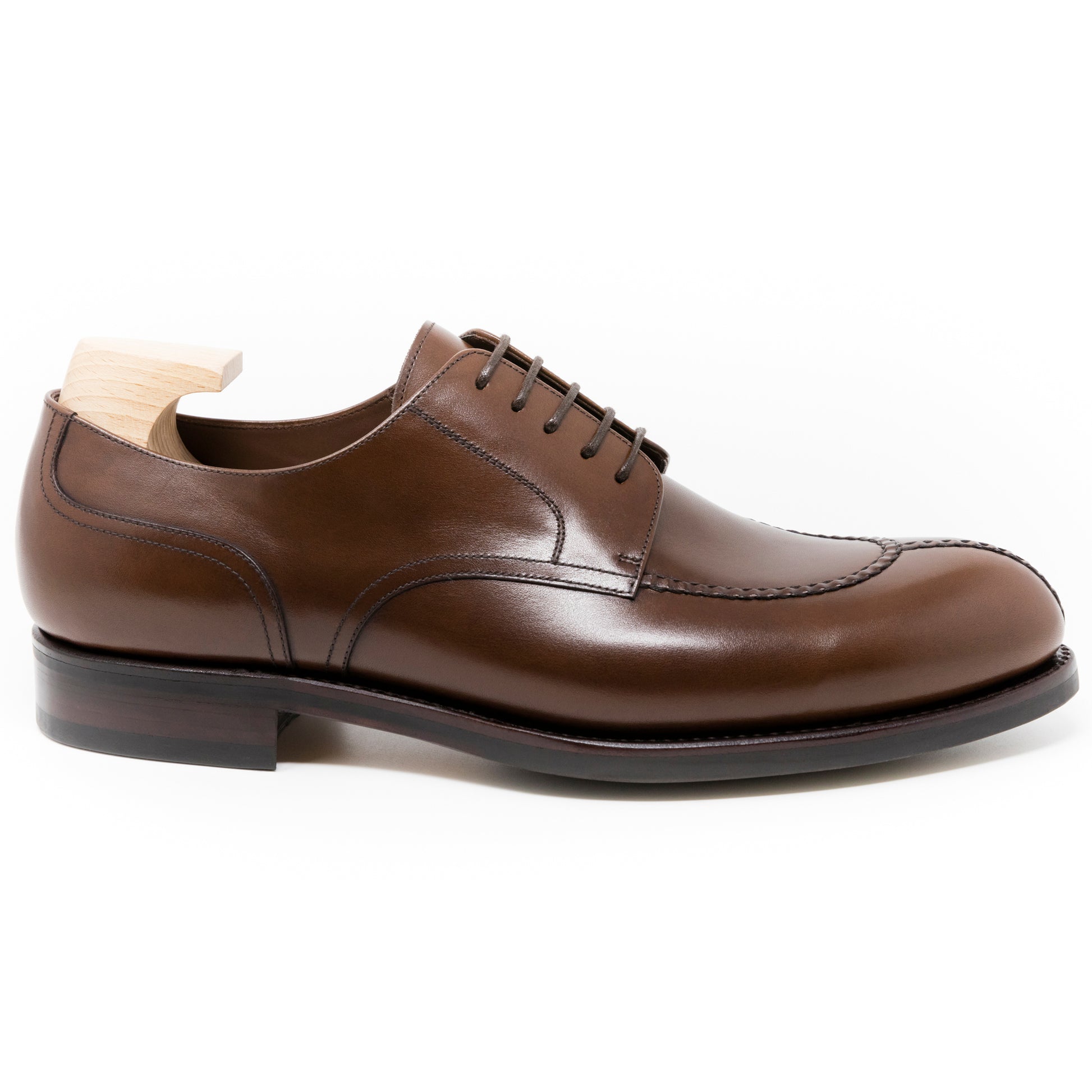 TLB Mallorca leather shoes 534 / HOWARD / VEGANO BROWN