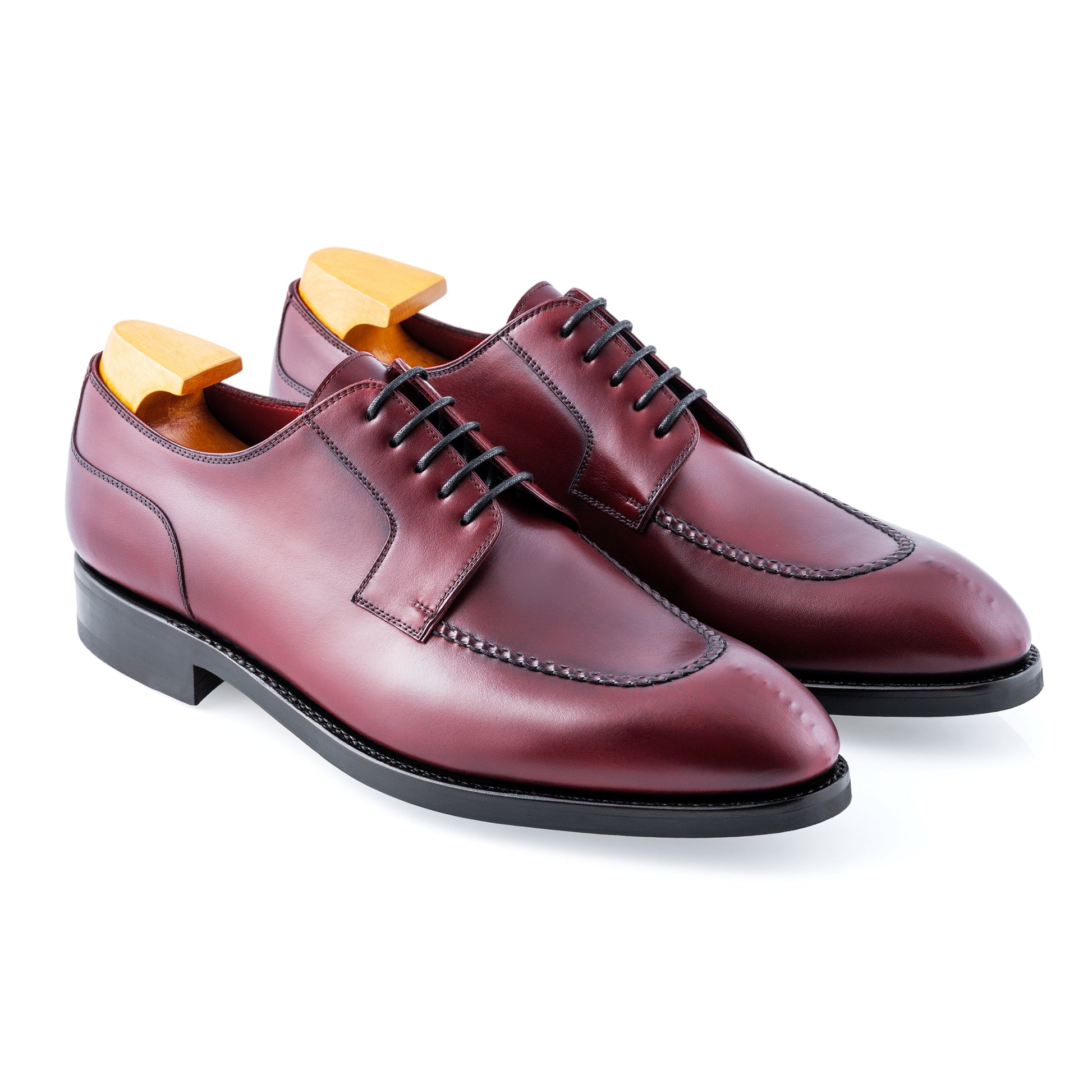 TLB Mallorca leather shoes 538 / OLIVER / VEGANO BURGUNDY
