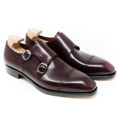 TLB Mallorca leather shoes 544 / ALAN / MUSEUM CALF BURGUNDY