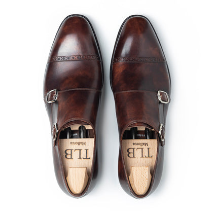 TLB Mallorca leather shoes - Men's monk shoes