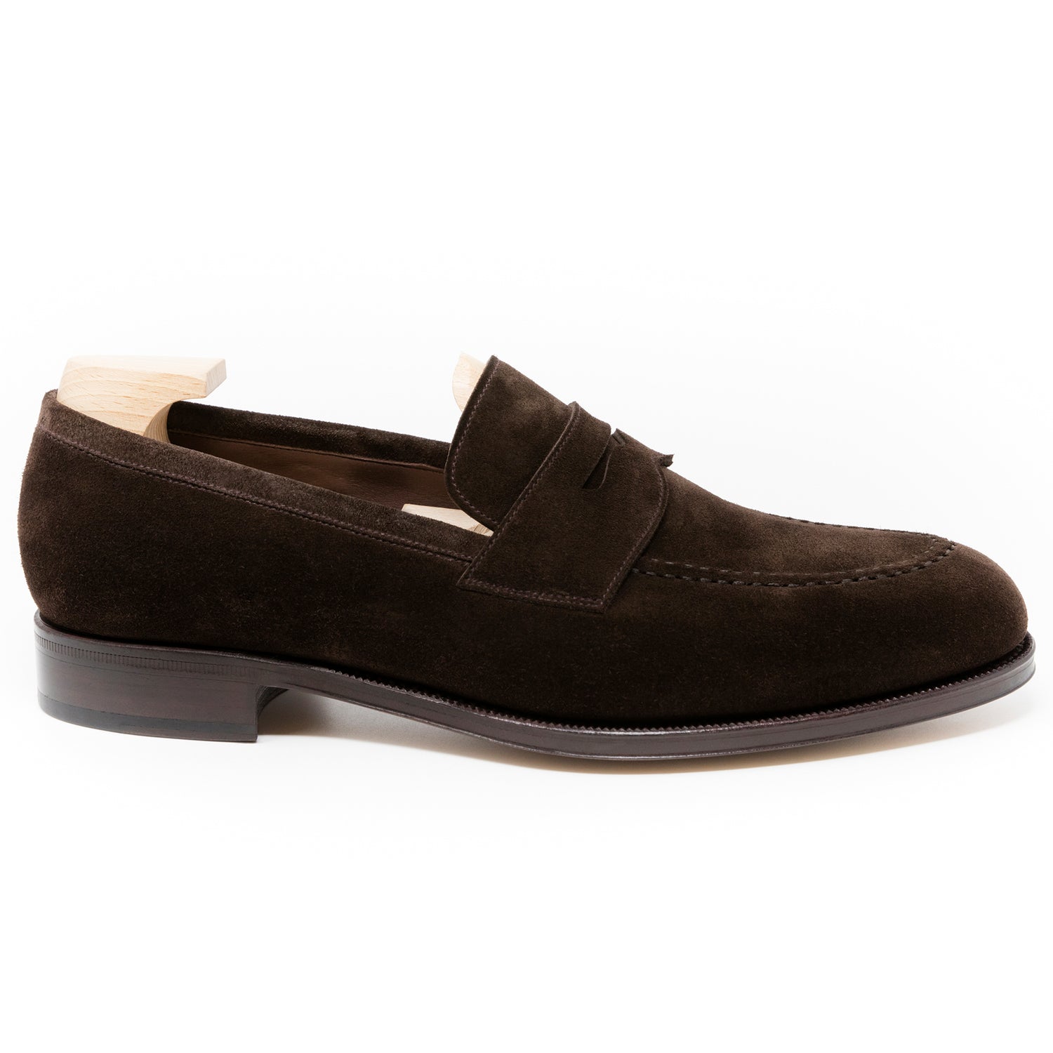 TLB Mallorca leather shoes 545 / JONES / SUEDE BROWN