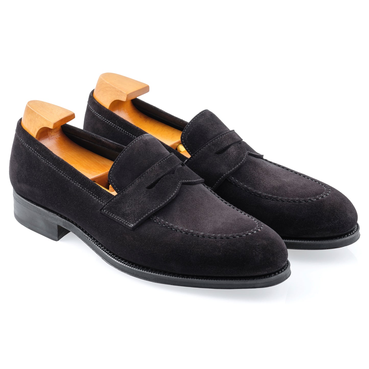TLB Mallorca leather shoes 545 / JONES / SUEDE BLACK