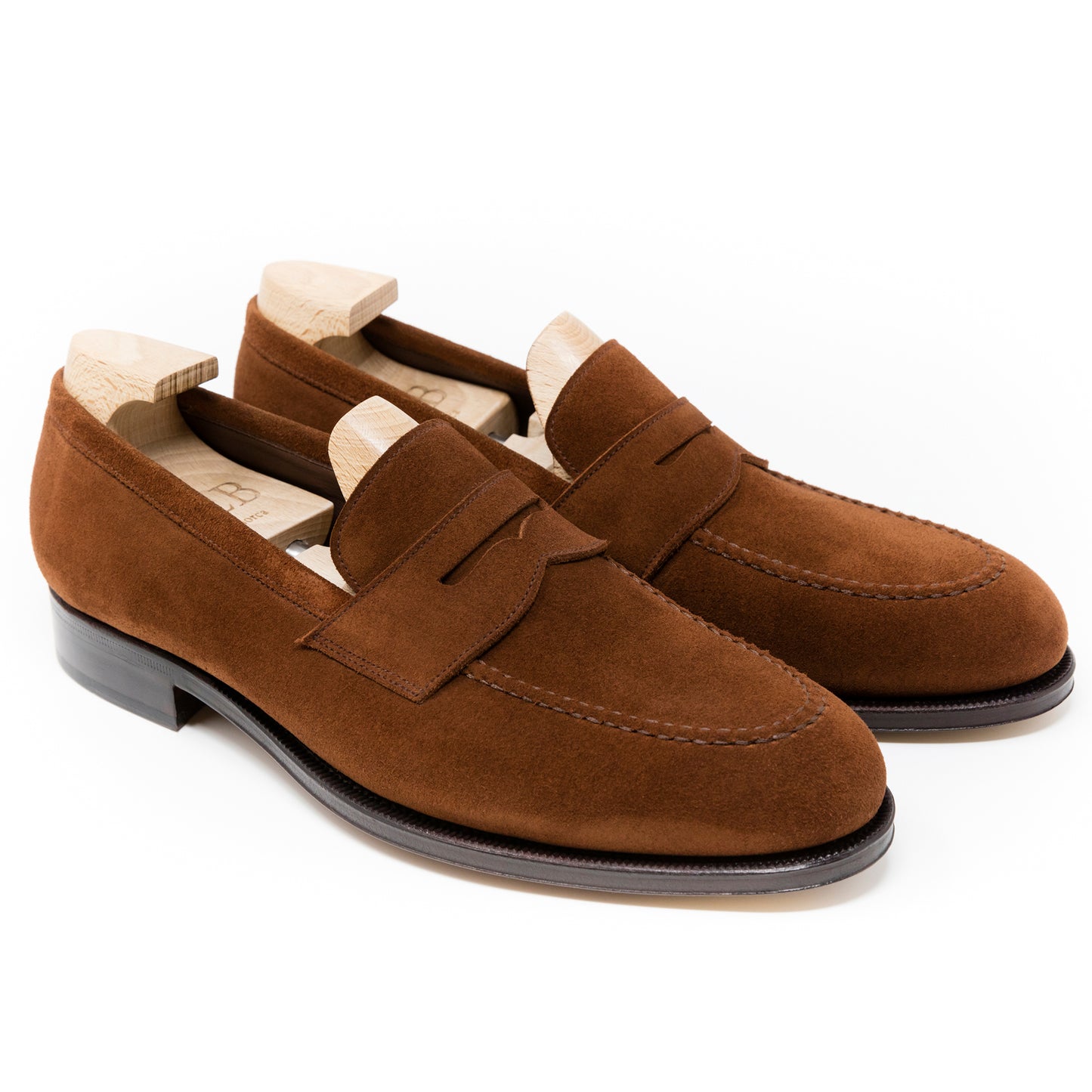 TLB Mallorca leather shoes 545 / JONES / SUEDE POLO BROWN