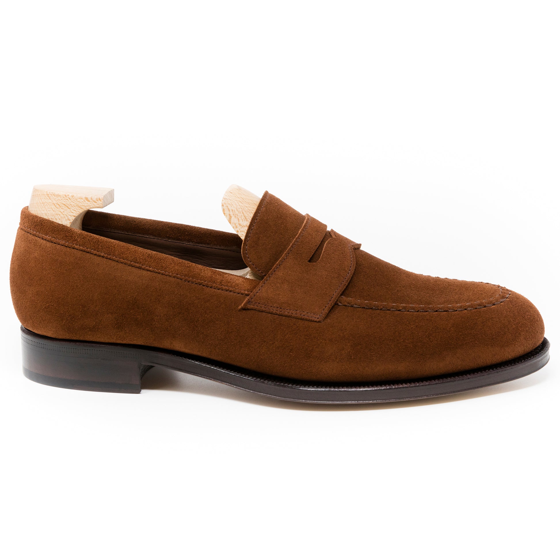TLB Mallorca leather shoes 545 / JONES / SUEDE POLO BROWN