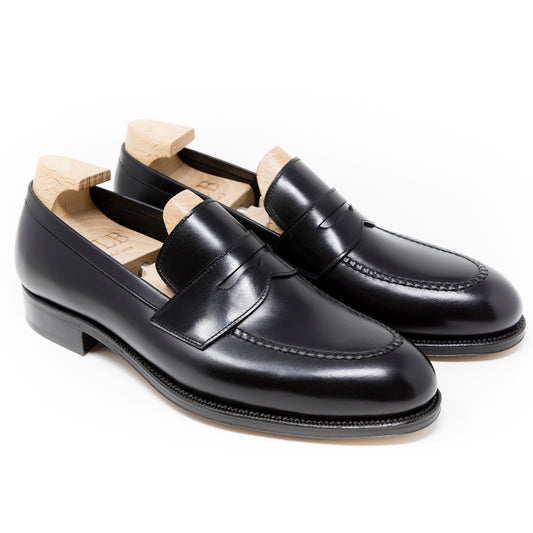 TLB Mallorca leather shoes 545 / JONES / BOXCALF BLACK