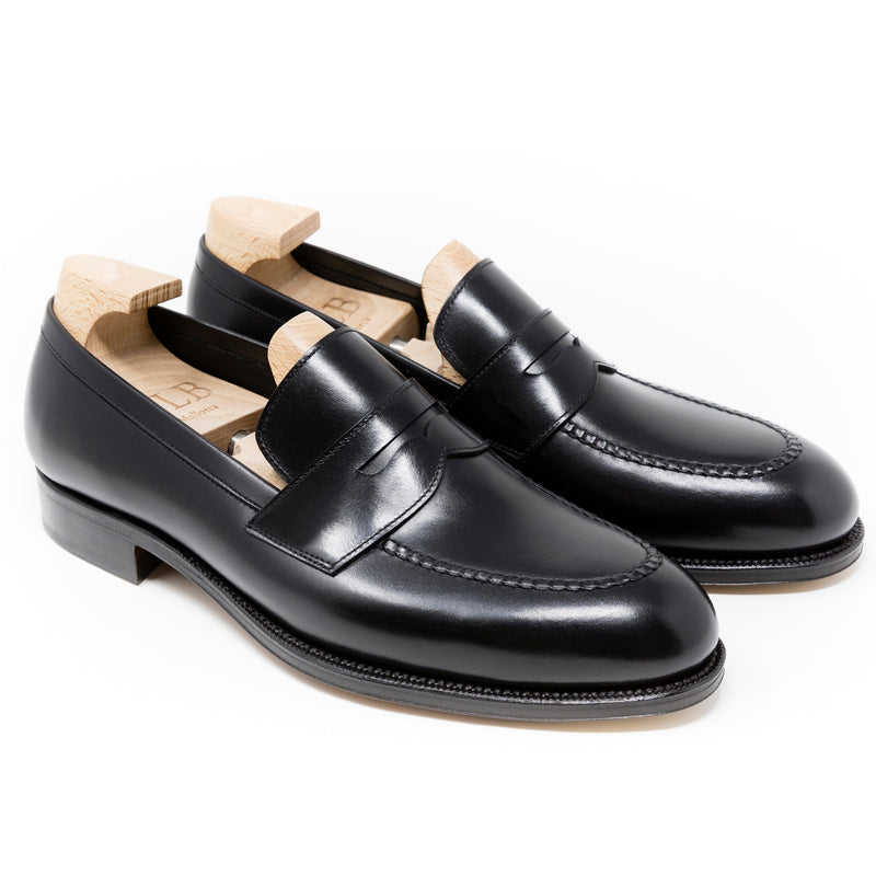 TLB Mallorca leather shoes 545 / JONES / BOXCALF BLACK