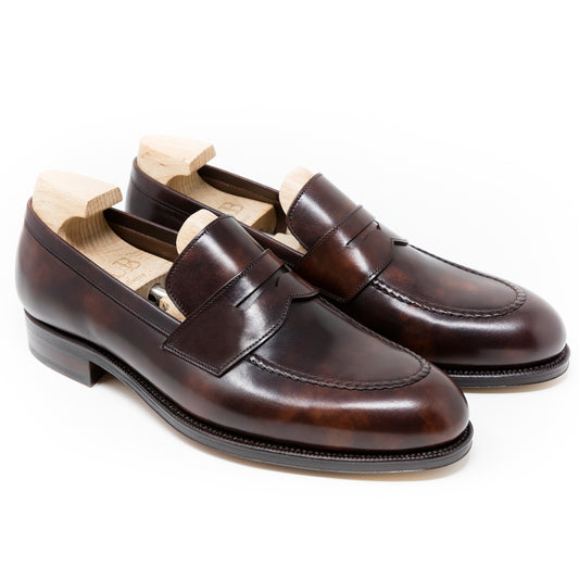 TLB Mallorca leather shoes 545 / JONES / MUSEUM CALF BROWN