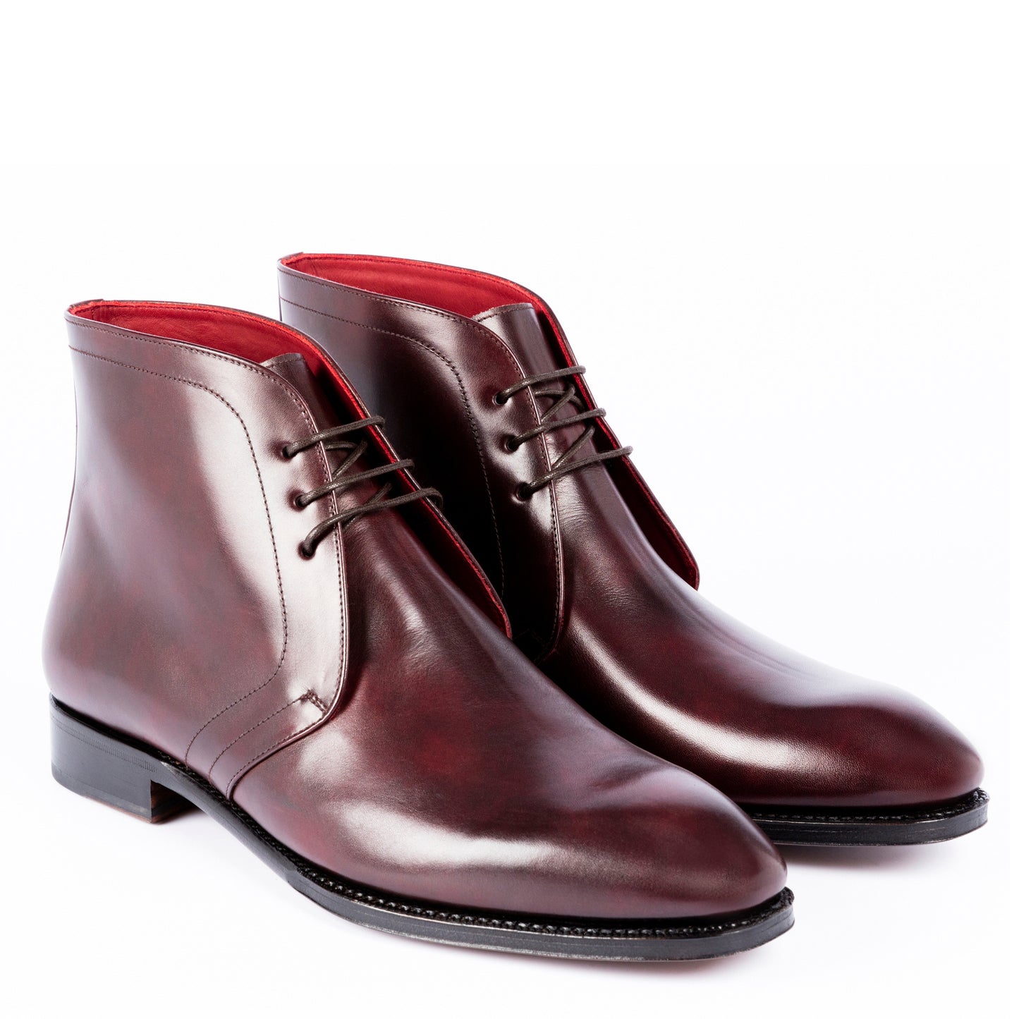 TLB Mallorca leather shoes 574 / ALAN / OLD ENGLAND BURGUNDY