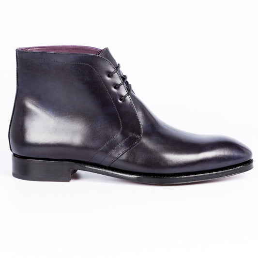 TLB Mallorca leather shoes 574 / ALAN / OLD ENGLAND NAVY