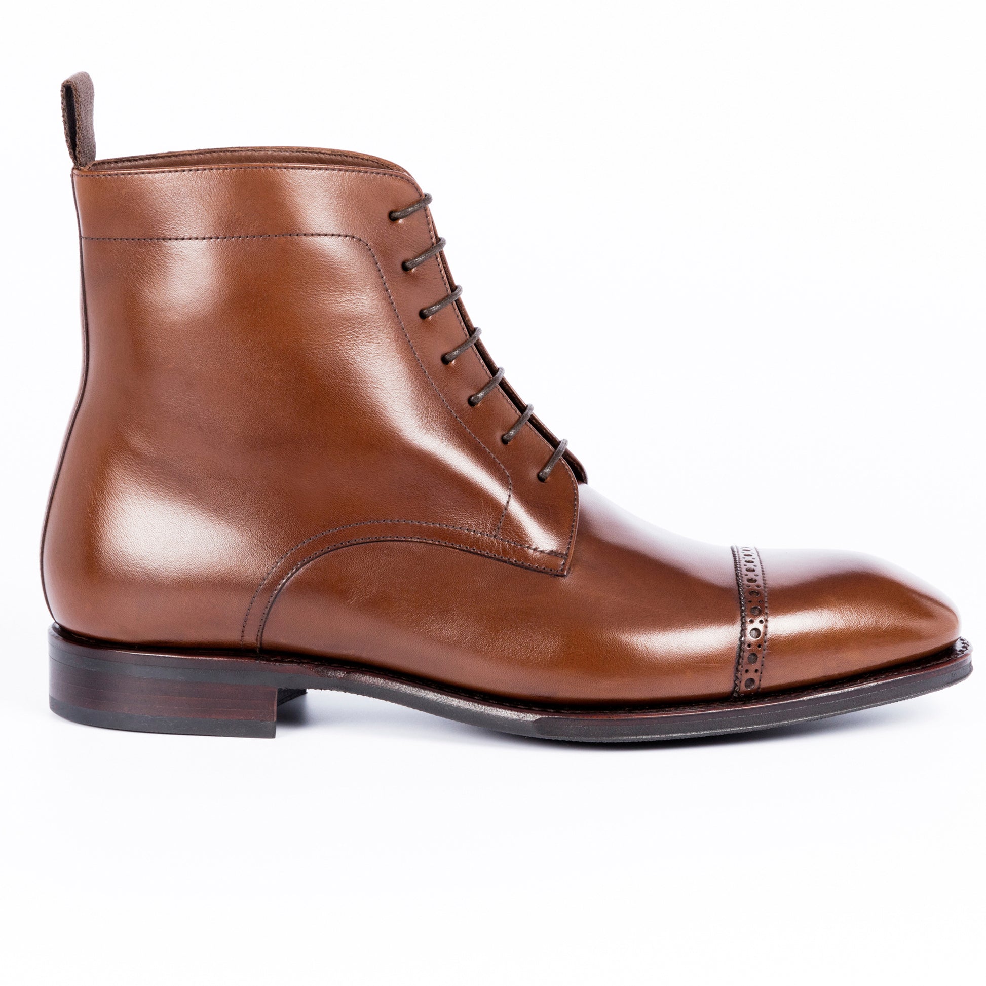 TLB Mallorca leather shoes 575 / ALAN / VEGANO BROWN